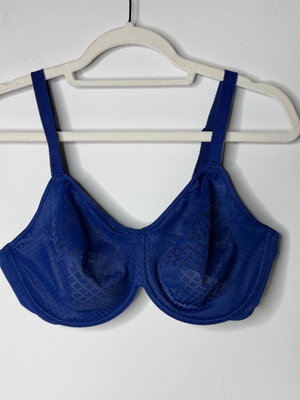 Wacoal Womens 38DD Blue Underwire Bra Full Coverage Support